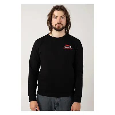 Lonsdale - Lympstone Black - Pull - noir - 80 % coton, 20 % polyester,Transpirer