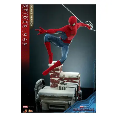 Spider-Man - No Way Home (New Red and Blue Suit) (Deluxe Version) Movie Masterpiece 1:6 - Figuri