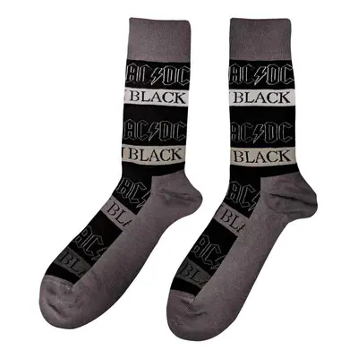 AC/DC - Back In Black - Chaussettes - noir - 84 % coton, 15 % nylon, 1 % élasthanne,Coton