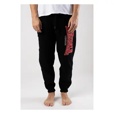 Lonsdale - Coiree Black/Red/White - Pantalons de jogging - noir - 80 % coton, 20 % polyester,Tra