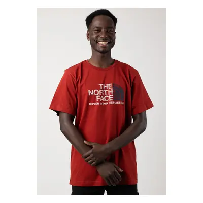 The North Face - Rust 2 Iron Red - T-Shirt - rouge - 100% Coton,Jersey