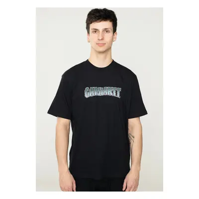 Carhartt WIP - Slow Script Black - T-Shirt - noir - 100% coton biologique,Jersey