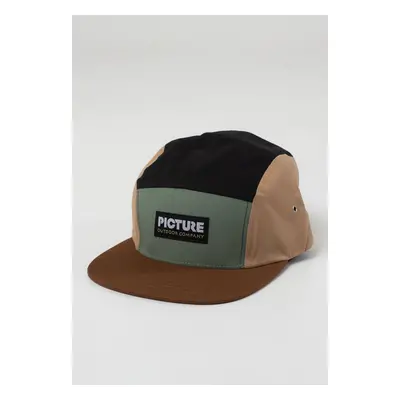 Picture - Tropenat B Green Spray - Casquette - vert - 98% coton, 2% élasthanne,Coton