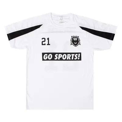 Impericon - Go Sports White/Black Functional - T-Shirt - blanc - 100% Polyester,Jersey