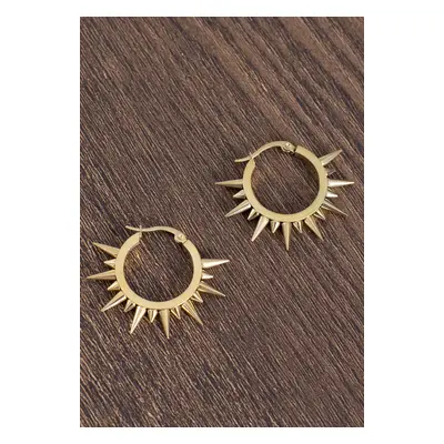 Wildcat - Spiked Gold - Boucles d'oreilles - jaune - Acier inoxydable,Métal