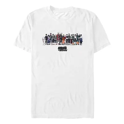 Naruto - Characters - T-Shirt - blanc - 100% Coton,Jersey