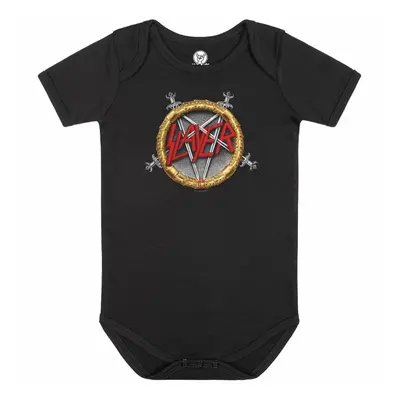 Slayer - Pentagram Babygrow - Bodysuit - noir - 100% coton biologique,Jersey