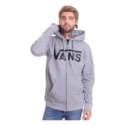 Vans - Vans Classic II Cement Heather/Black - Sweat Zippé - gris - 70% coton, 30% polyester,Tran