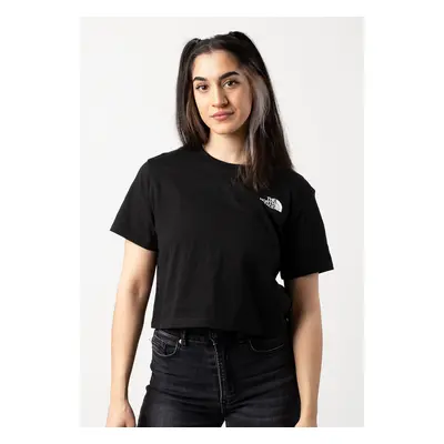 The North Face - Women´s Cropped Simple Dome Tnf Black - Haut - noir - 60% coton, 40% polyester,