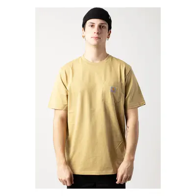 Carhartt WIP - Pocket Agate - T-Shirt - marron - 100% Coton,Jersey