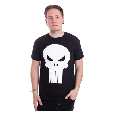 The Punisher - Skull Icon - T-Shirt - noir - 100% Coton,Jersey