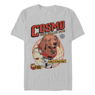 Guardians Of The Galaxy - Cosmo The Space Dog Grey - T-Shirt - gris - 97 % coton, 3 % polyester,