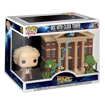 Back To The Future - Doc w/ Clock Tower POP! Deluxe - Funko Pop - multicolore - 100% PVC