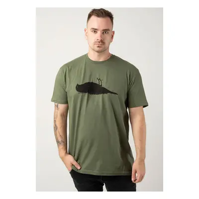 Atticus - Bird Military Green - T-Shirt - vert - 100% Coton,Jersey