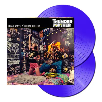 Thundermother - Heat Wave (Deluxe) Clear Blue - Colored 2 Vinyl