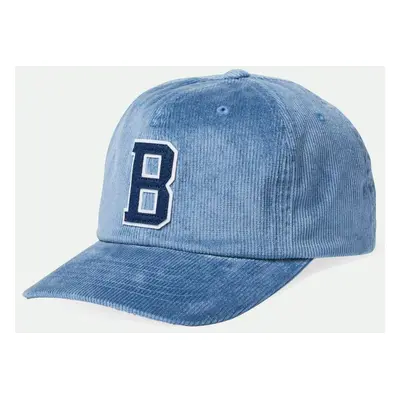 Brixton - Big B Blue Mirage Cord - Casquette - bleu - 100% Coton,Velours côtelé