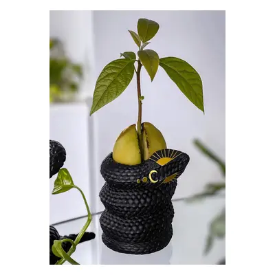 Killstar - Serpentina Bud - Vase - noir - Résine,Résine