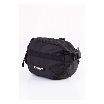 Obey - Commuter Black - Sac banane - noir - 100% Polyester,Synthétiques