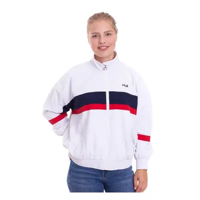 Fila - Urban Line Kaya Bright White/Black Iris/True Red - Coupe vent - blanc - Extérieur : 100 %