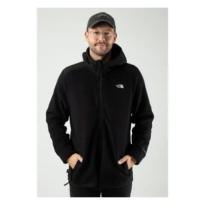 The North Face - Alpine Polartec 200 Hooded Tnf Black/Tnf Black - Veste - noir - 100% Polyester,