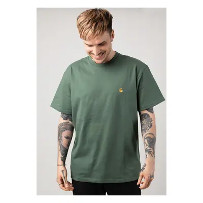 Carhartt WIP - Chase Duck Green/Gold - T-Shirt - vert - 100% Coton,Jersey