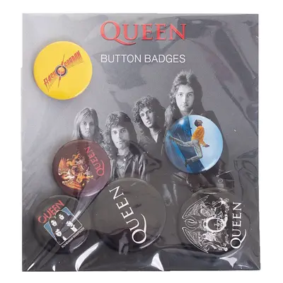 Queen - Mix 2 Pack Of 5 - Ensemble de boutons