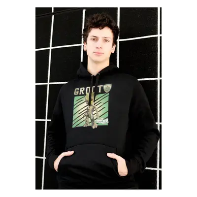 Guardians Of The Galaxy - Groot Tree - Hoodie - noir - 80 % coton, 20 % polyester,Transpirer