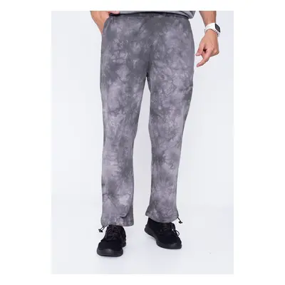 Urban Classics - Tye Dyed Black Bird - Pantalons de jogging - gris - 100% Coton,Transpirer