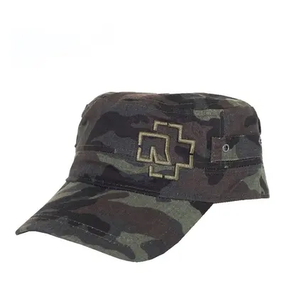 Rammstein - Outline Logo Camouflage - Casquette - camouflage - 100% Coton