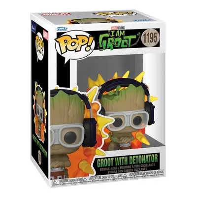 Guardians Of The Galaxy - Groot w/Detonator POP! Bobble-Head - Funko Pop - multicolore - Vinyle