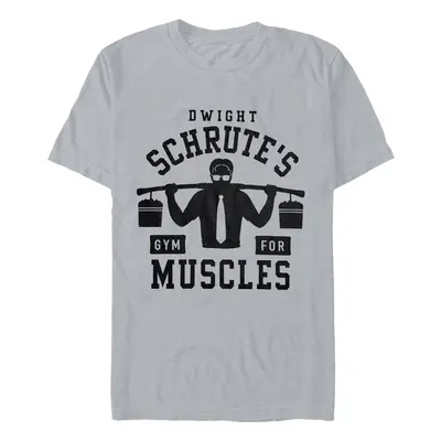 The Office - Dwight Schrute's Gym Heather Grey - T-Shirt - gris - 90 % coton, 10 % polyester,Jer