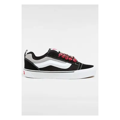 Vans - Knu Skool Jumbo Vans Black/White - Chaussures - noir - Textile, Leather/Textile/Caoutchou