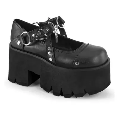 DemoniaCult - Ashes 33 Black - Chaussures pour fille - noir - Synthetic/Textile/Caoutchouc,Faux 