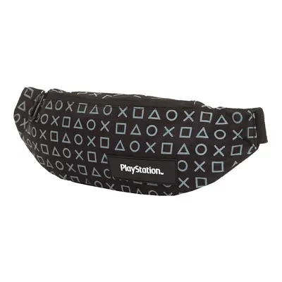 Playstation - AOP - Sac banane - noir - 100% Polyester