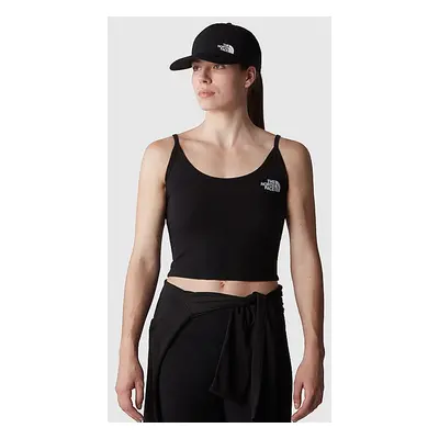 The North Face - Crop Tank Tnf Black - Haut - noir - 90 % coton, 7 % polyester, 3 % élasthanne,J