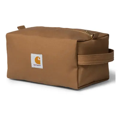 Carhartt WIP - Canvas Hamilton Brown - Trousse de toilette - marron - 100% coton ciré,Toile