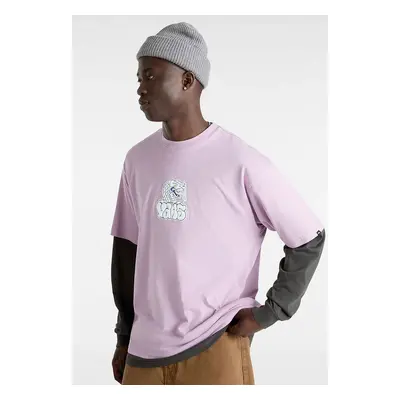 Vans - Rattler Lavender Mist - T-Shirt - violet - 100% Coton,Jersey