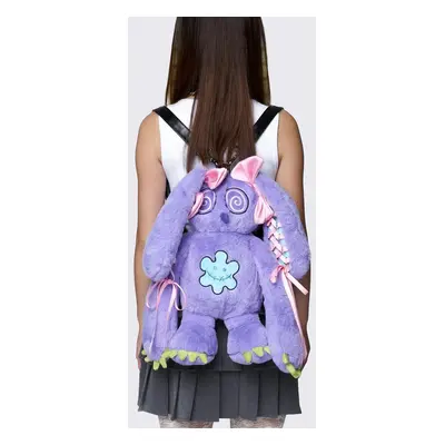 Minga London x Ema Gaspar - Bunny Plush - Sac a dos - violet - 100% Polyester,Peluche