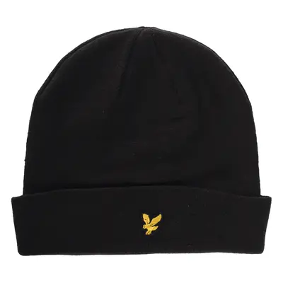 Lyle & Scott - True Black - Bonnet - noir - 100% coton biologique,Tricots