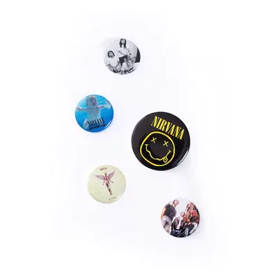 Nirvana - Iconic Pack Of 5 - Ensemble de boutons