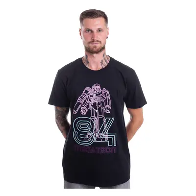 Transformers - Megatron Neon 84 - T-Shirt - noir - 100% Coton,Jersey