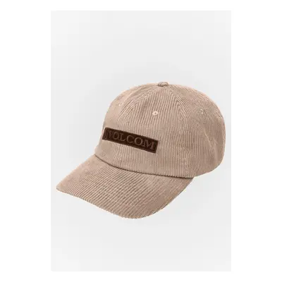 Volcom - Stone Bar Teak - Casquette - marron - 100% Coton,Velours côtelé