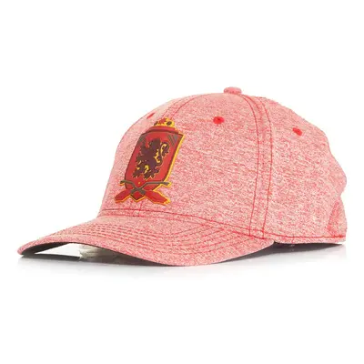 Harry Potter - Gryffindor Rubber Patch - Casquette - rouge - 100% Coton