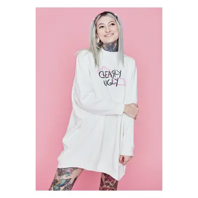 Clearly Ugly - Up In The Clouds Sweater Beige - Robe - beige - 100% coton biologique,Coton