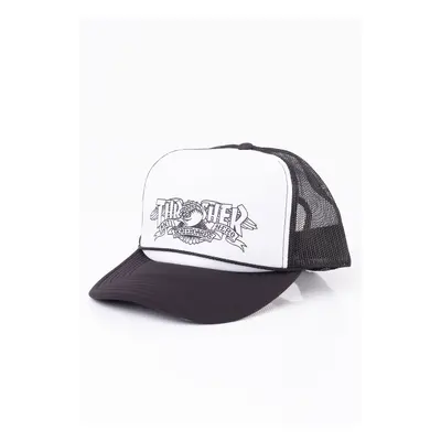 Thrasher x Antihero - Mag Banner White Black - Casquette - blanc - 100% Polyester