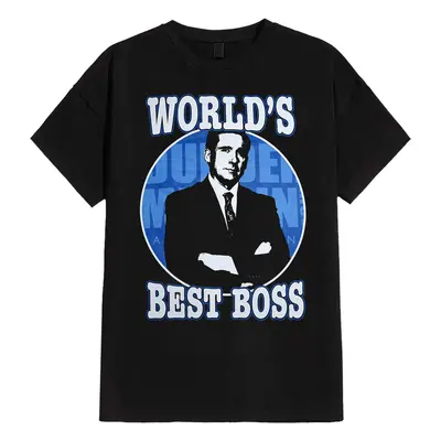 The Office - World's Best Boss - T-Shirt - noir - 100% Coton,Jersey