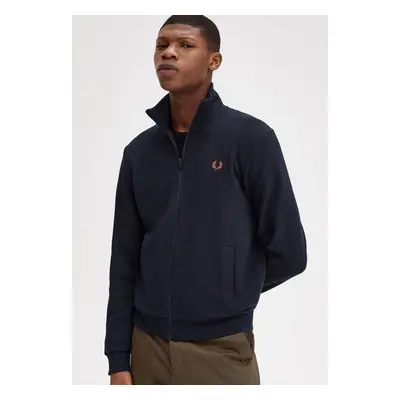 Fred Perry - Laurel Wreath Navy - Veste de jogging - bleu - 100% Coton,Coton