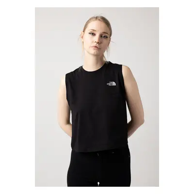 The North Face - Women´s Essential Relaxed Tnf Black - Haut - noir - 100% Coton,Jersey