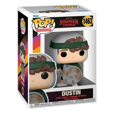 Stranger Things - Hunter Dustin w/ Shield POP! Vinyl - Funko Pop - multicolore - Vinyle