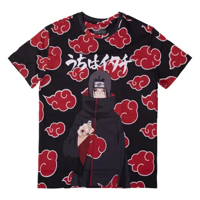 Naruto - Itachi Clouds Allover - T-Shirt - multicolore - 100% Coton,Jersey